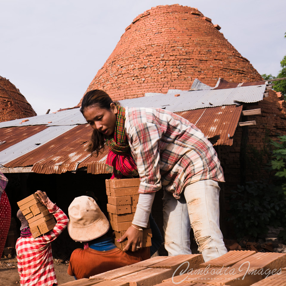 Brick Making in Cambodia