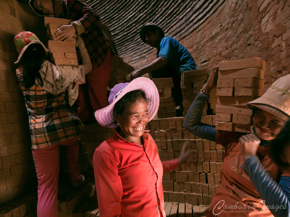 Brick Making in Cambodia